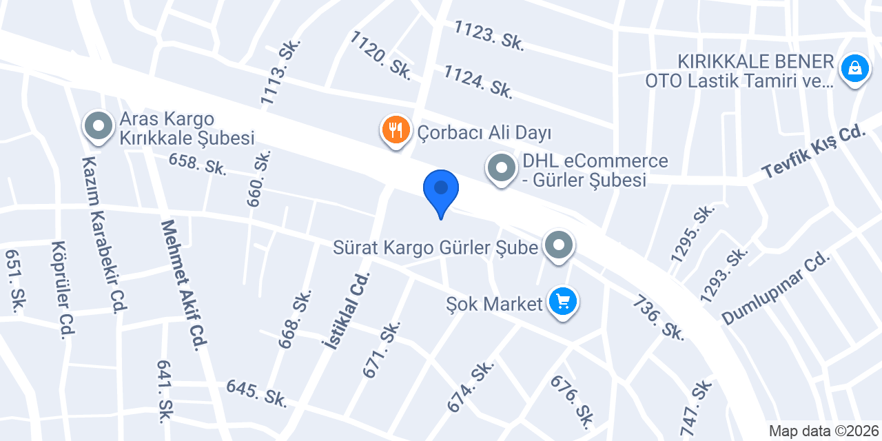 Gümüşbaş Kuyumculuk konumu