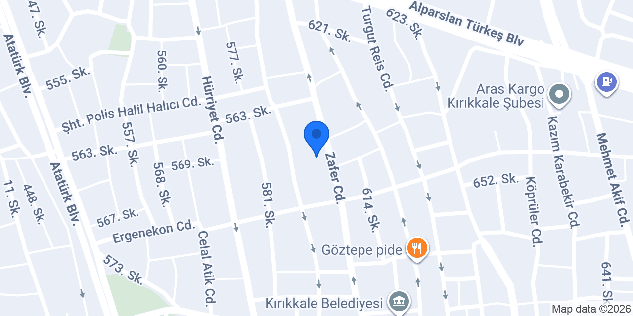 Çipet Petshop konumu