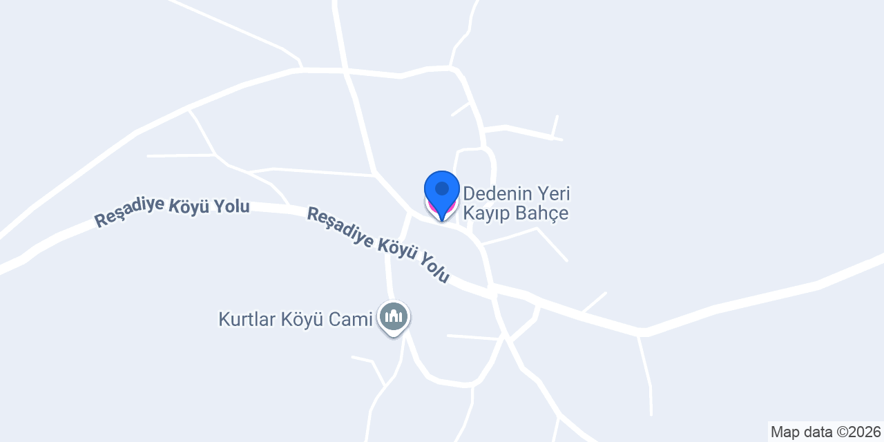 Dedenin Yeri Kayıp Bahçe konumu