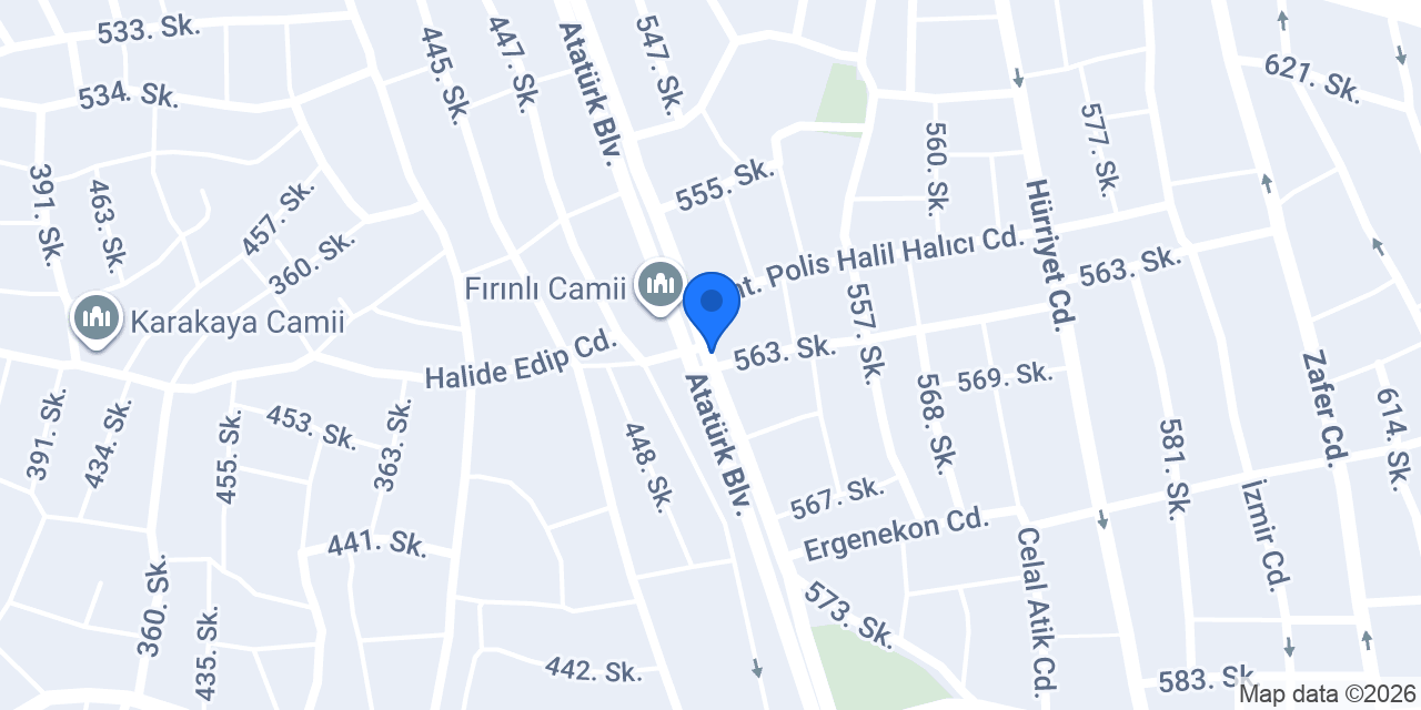 Florya Erkek Kuaförü konumu