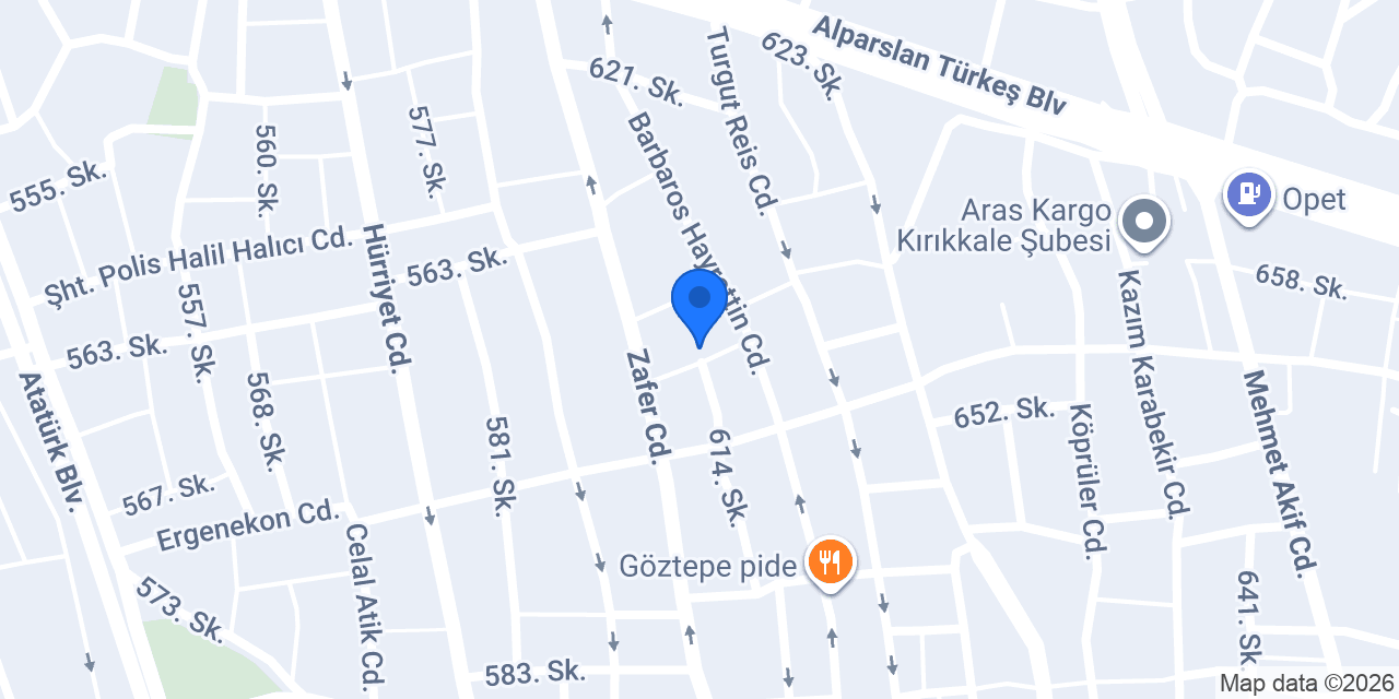 Neon tasarım kırıkkale konumu