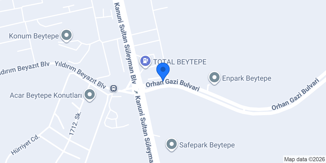 S.S.Akçalı Arsa ve Konut Yapı Kooperatifi konumu