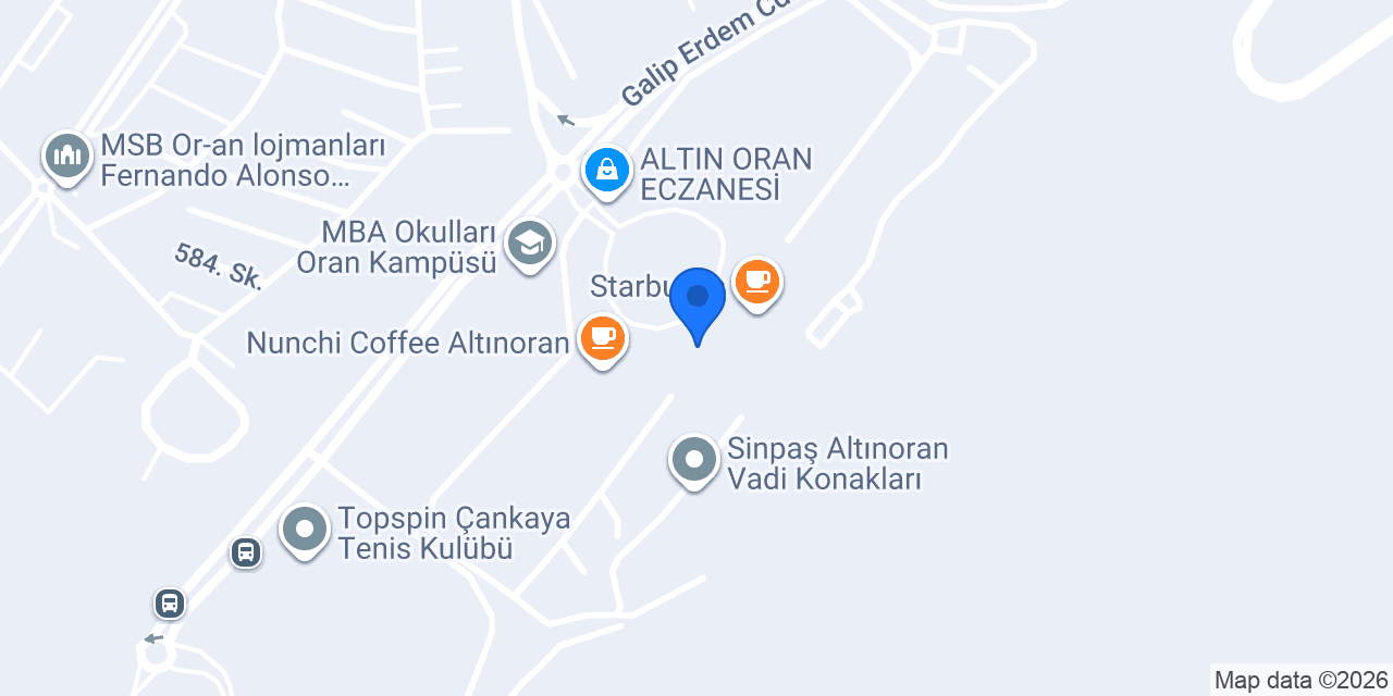 MADO Sinpaş Agora Avm konumu