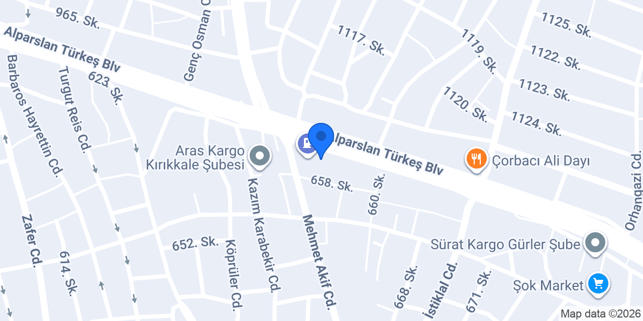 Kaletepe PTT konumu