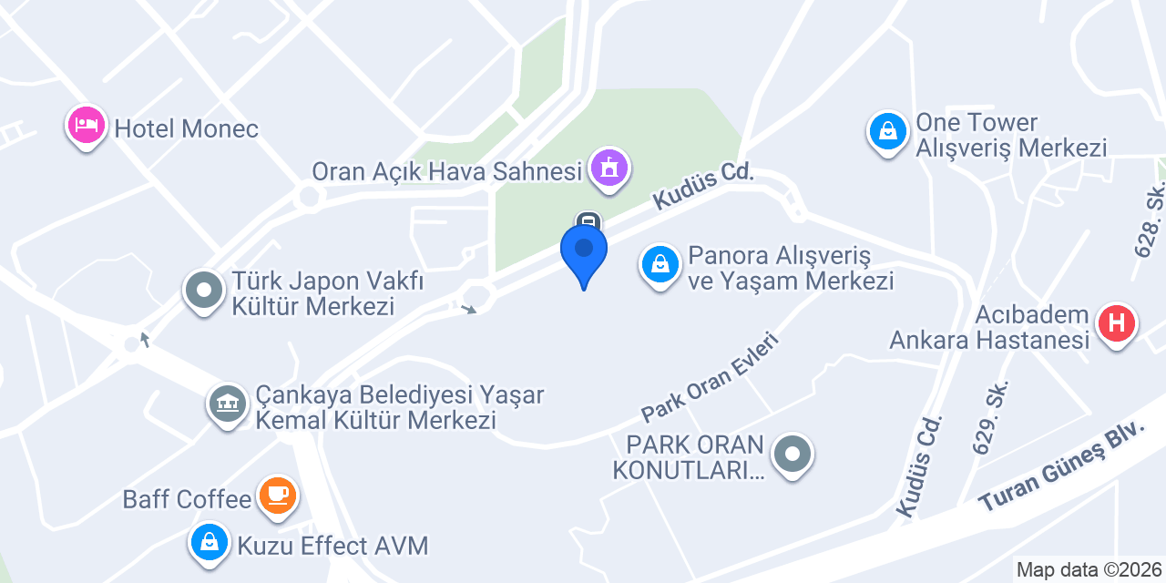 Panora Office 1 store konumu