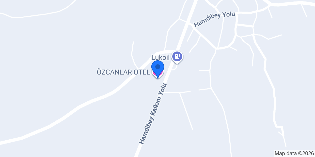 ÖZCANLAR OTEL konumu