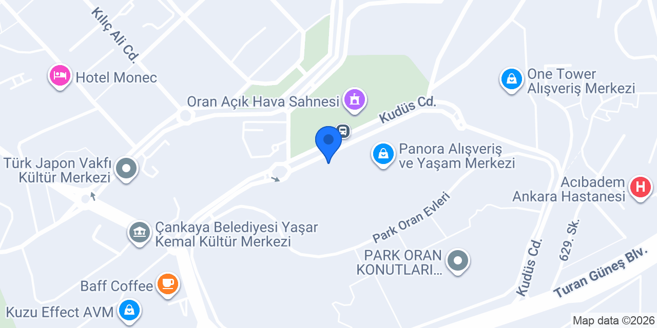 Panora AVM LAZZONI Mobilya konumu