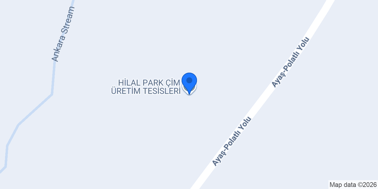 HİLAL PARK ÇİM ÜRETİM TESİSLERİ konumu