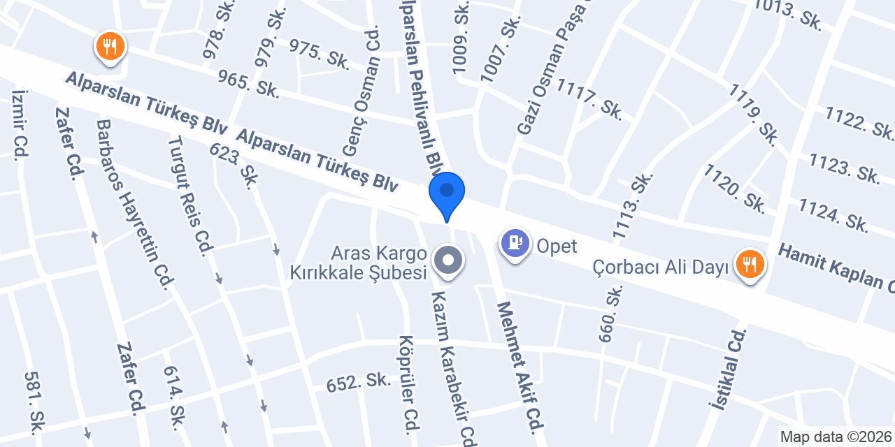 Dispanser Taksi konumu