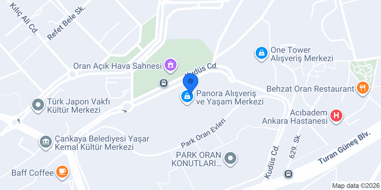 Ada Terzi ve Kuru Temizleme Panora konumu