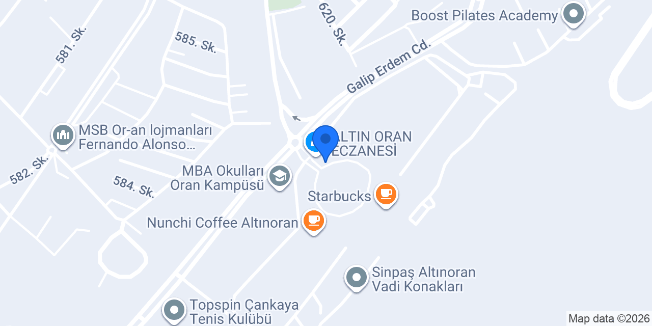 Dryvip Kuru Temizleme konumu