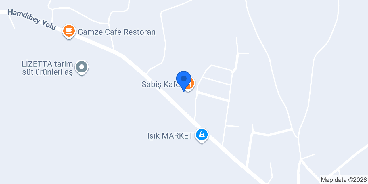 Sabiş Kafe konumu