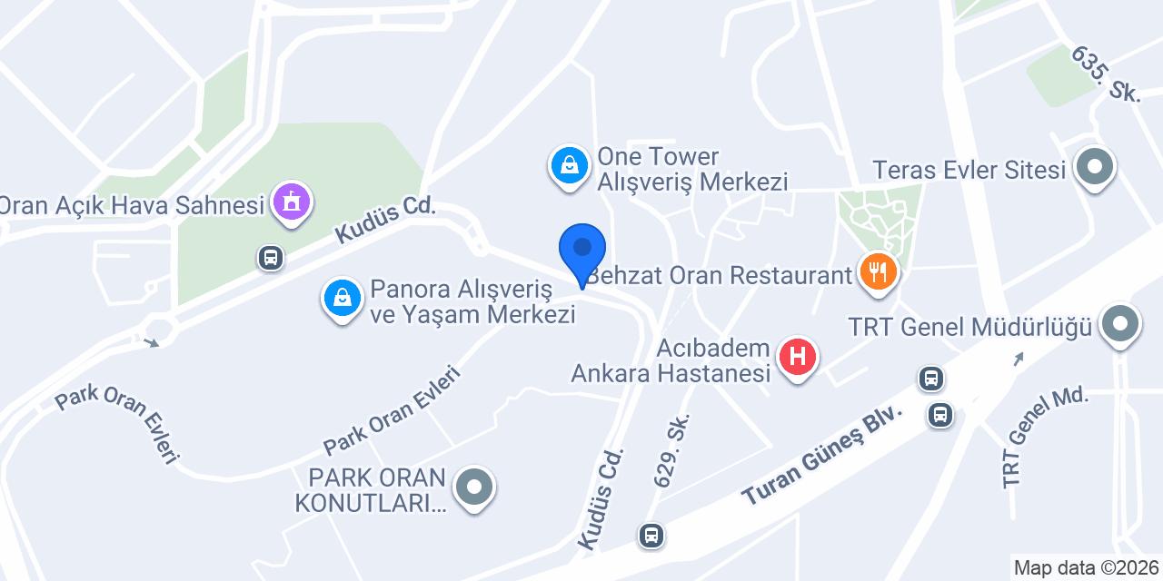 QALYAN LOUNGE konumu