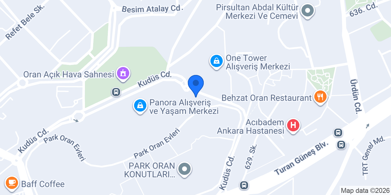 Park Oran Eczane konumu