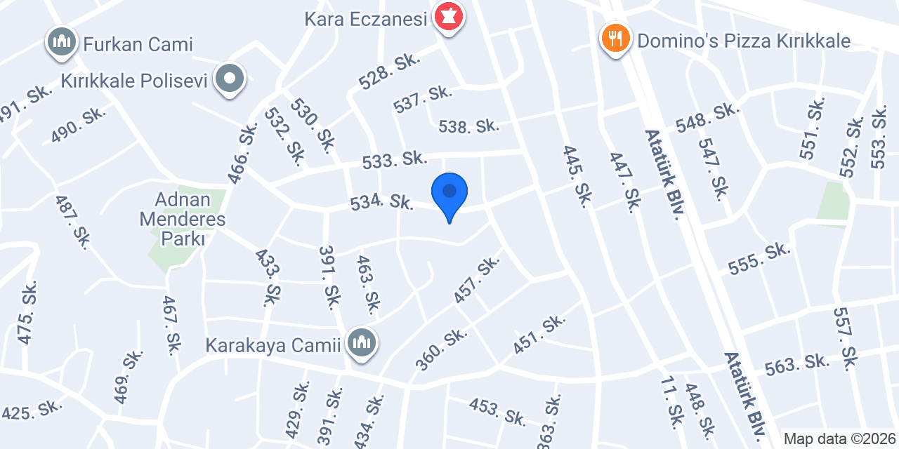 DOĞANDEMİR İNŞAAT konumu