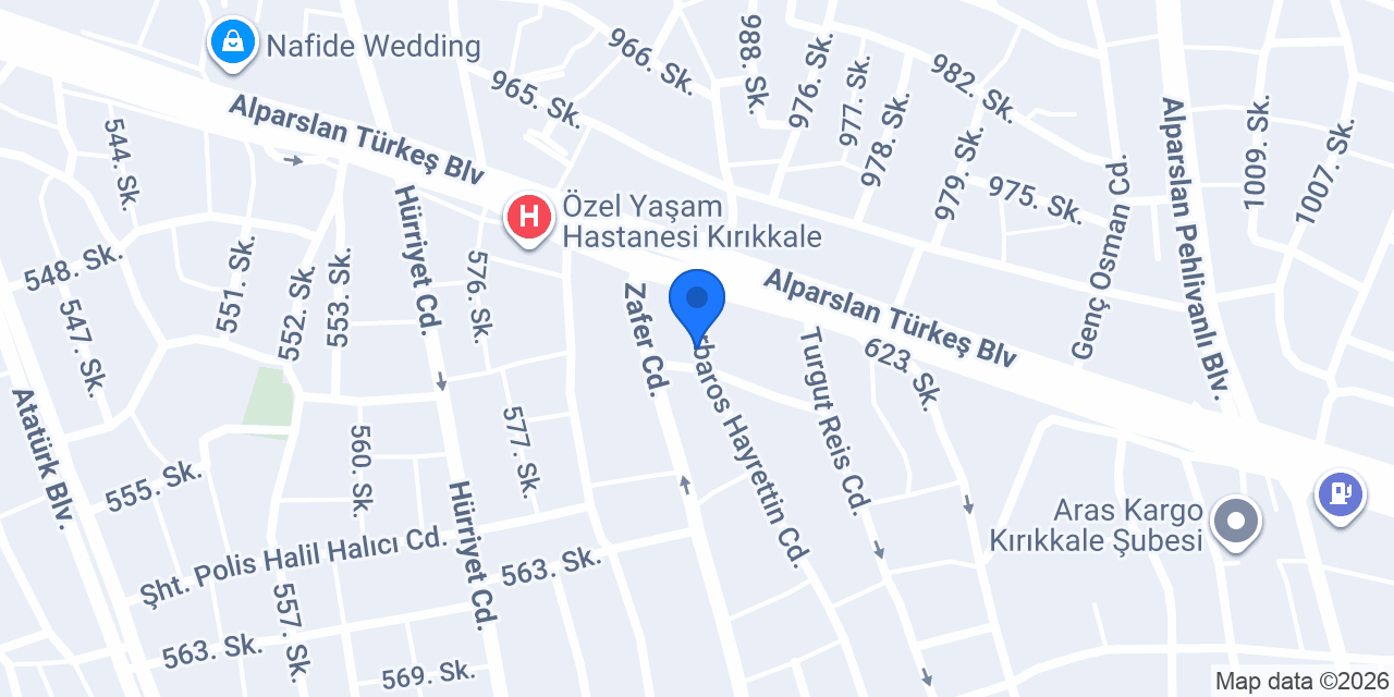 Çetinkaya Unlu Mamulleri konumu