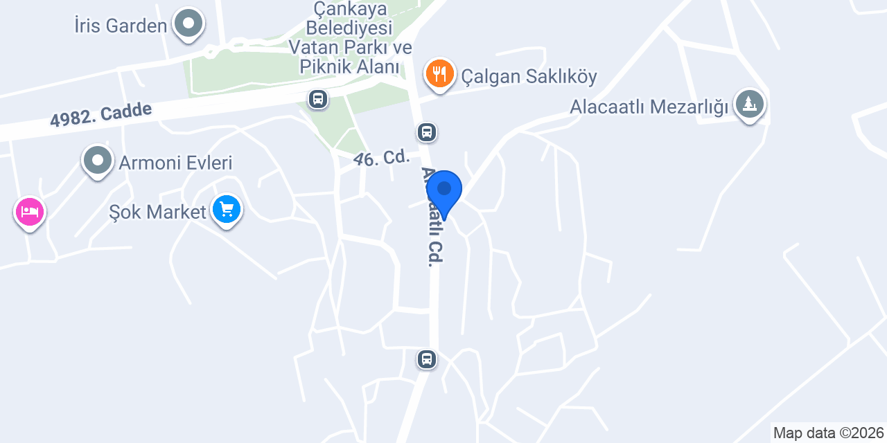 Çiçek Döşeme konumu