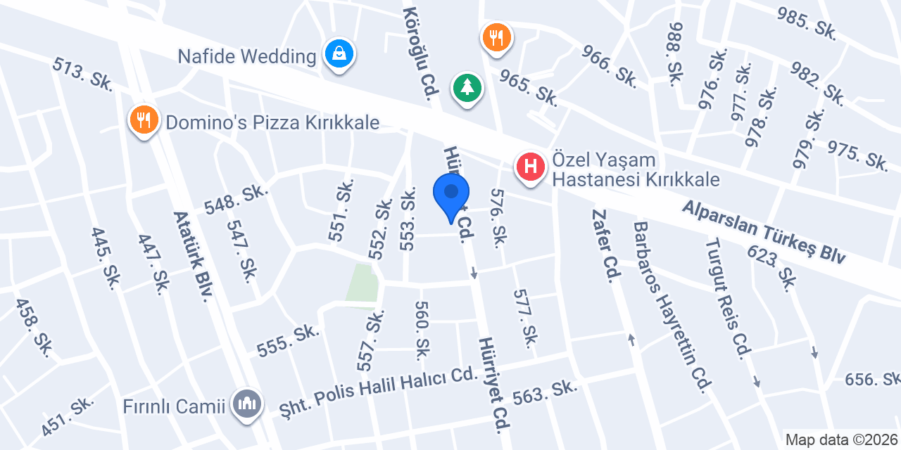 Ekrem Süpermarket konumu