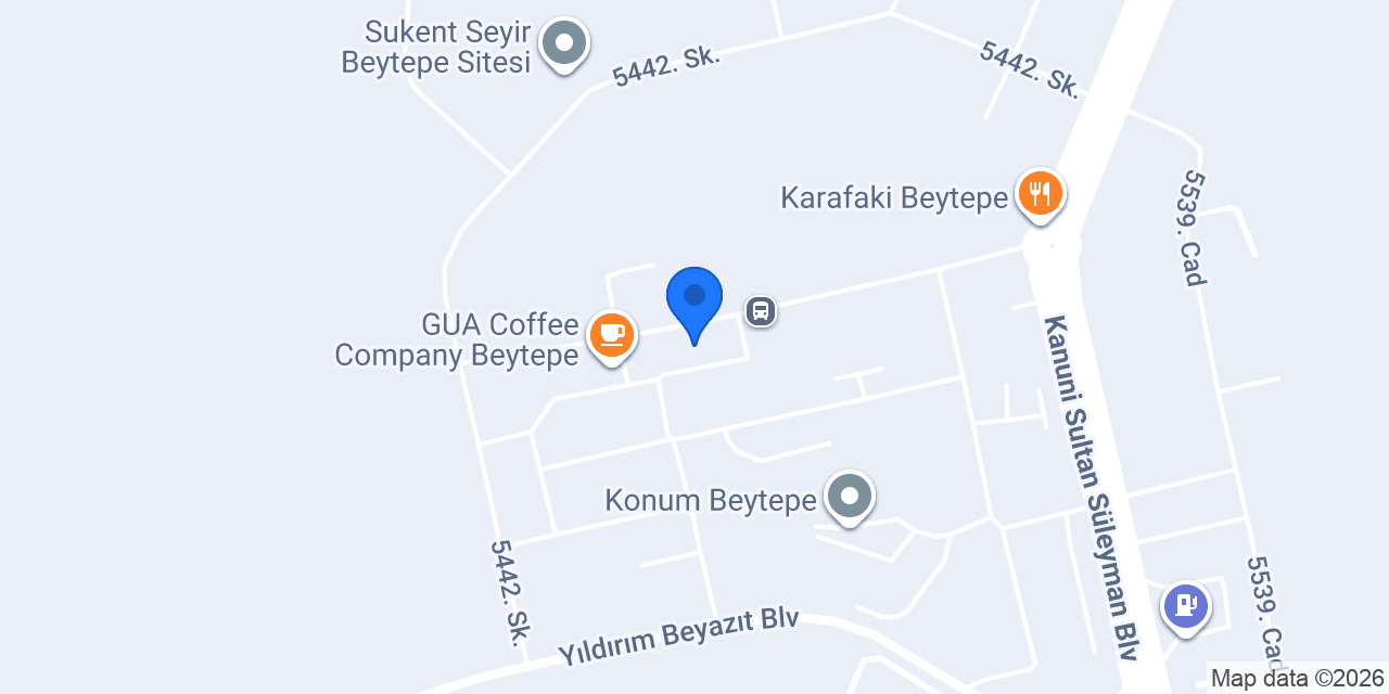 Walker's Beytepe konumu