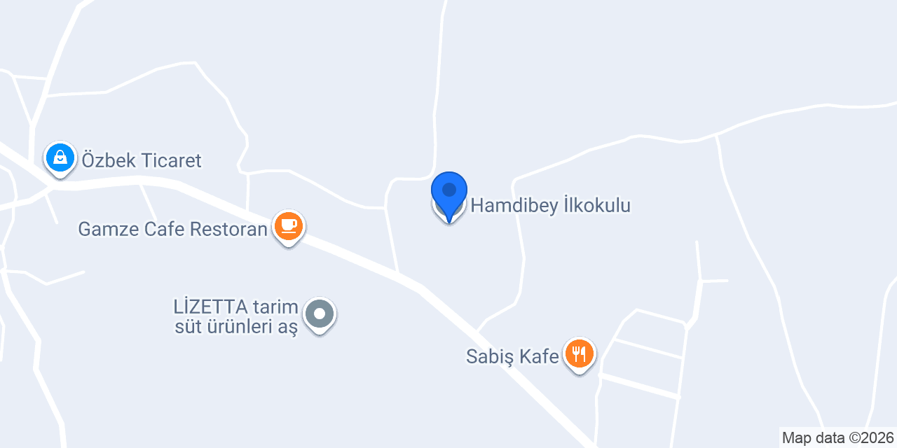 Hamdibey İlkokulu konumu