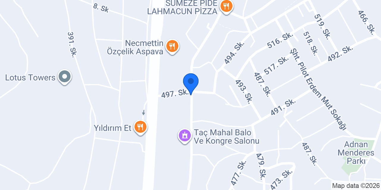 Vitae Veteriner Kliniği konumu