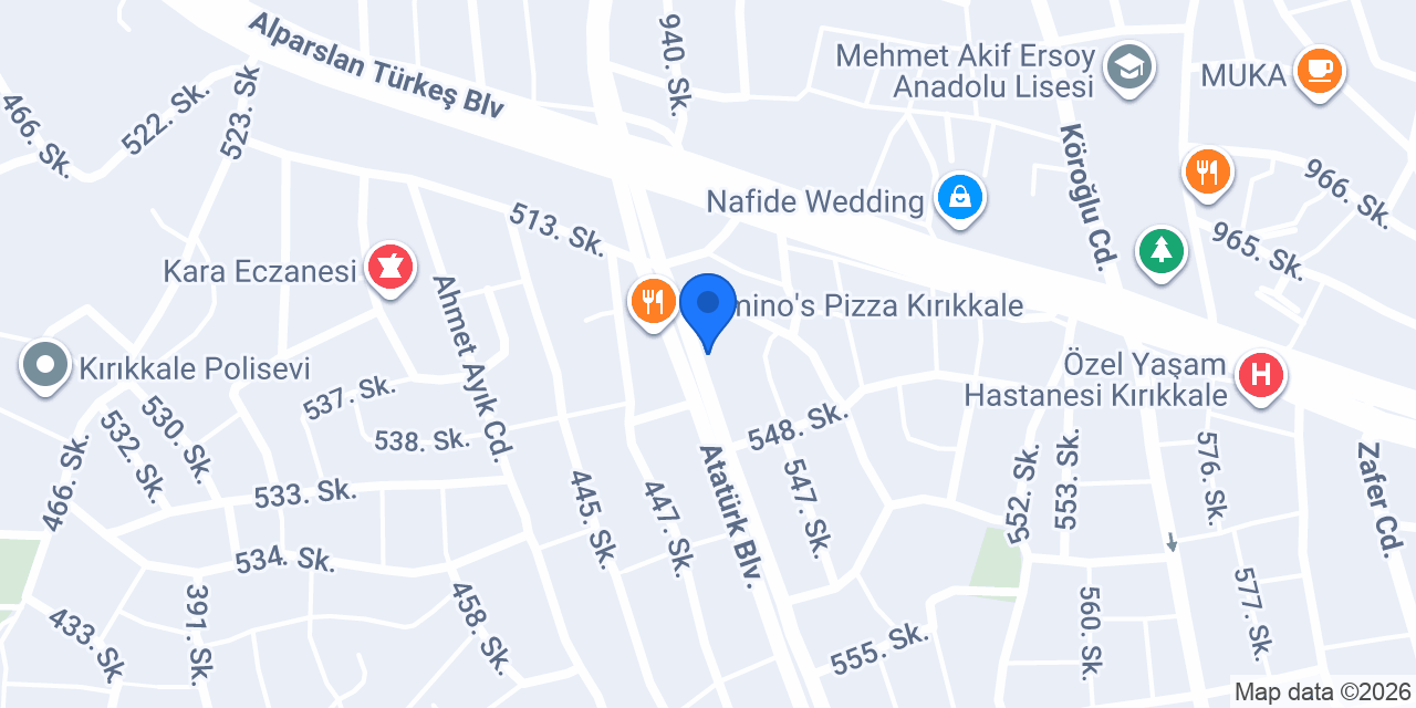 Dr Pet Veteriner Kliniği konumu