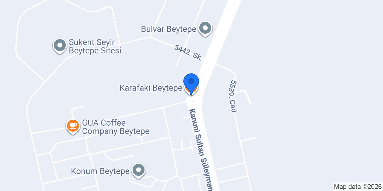 Karafaki Beytepe konumu