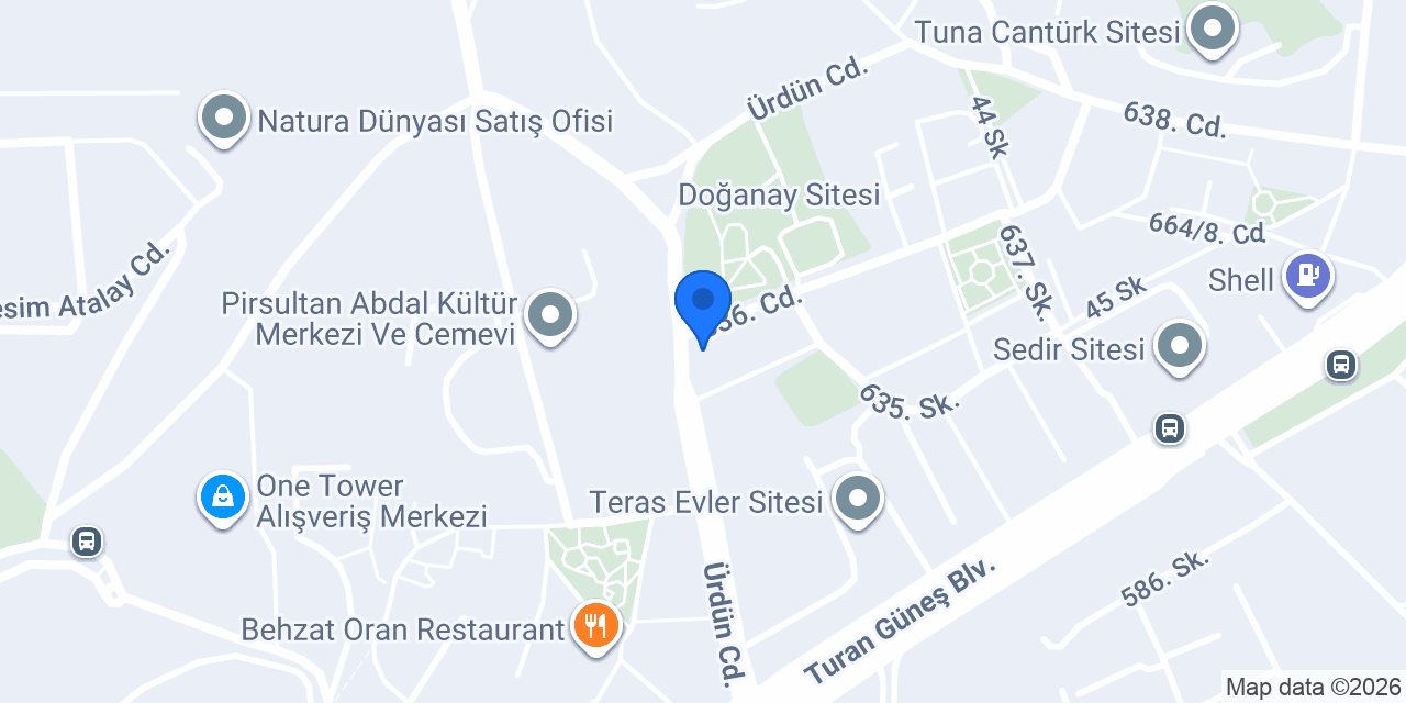 Oran Ceyko Taksi konumu