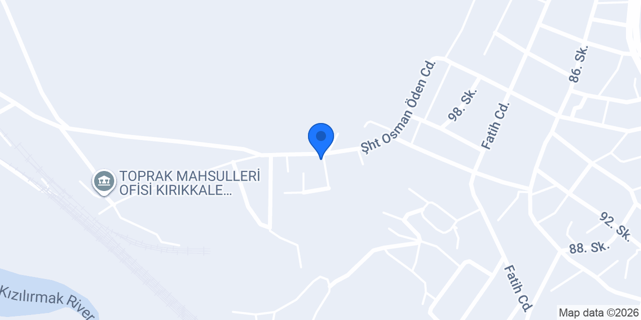 Toprak Mahsülleri Ofisi konumu