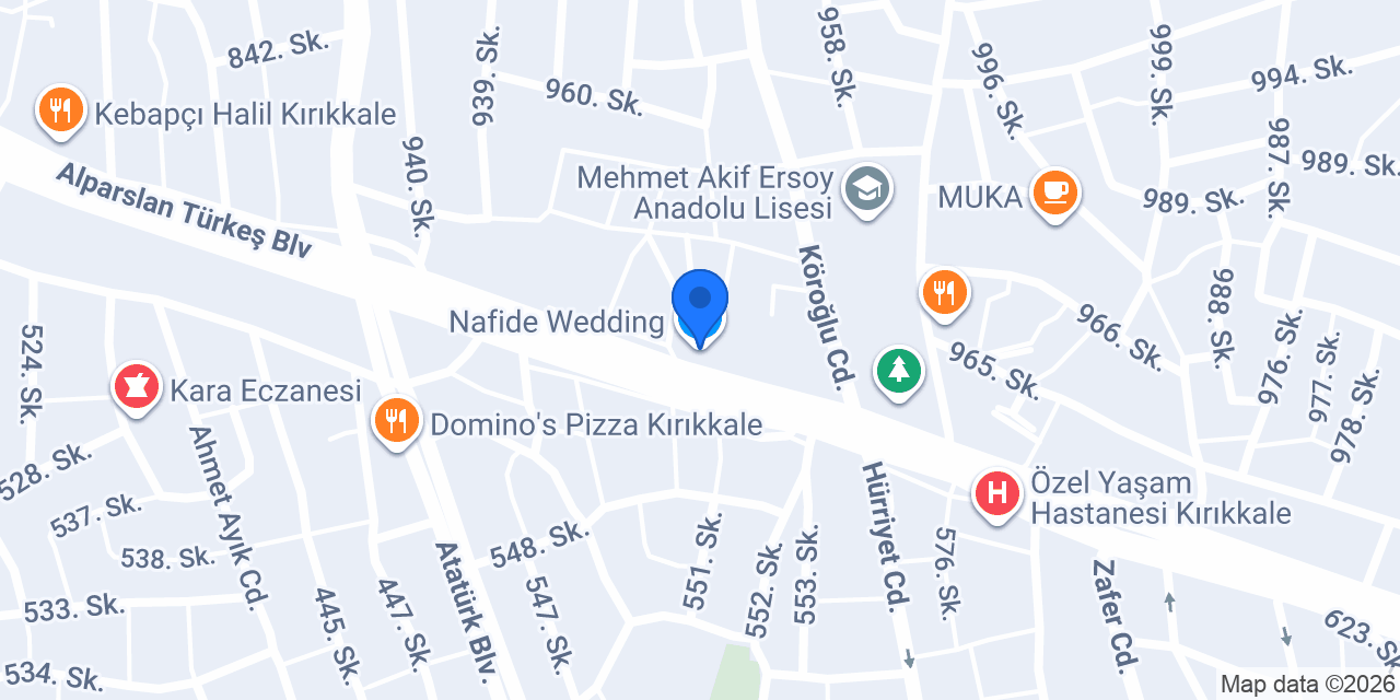 Nafide Wedding konumu
