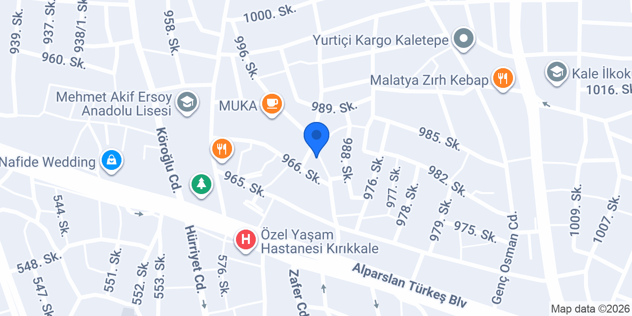 Oğuz Market konumu