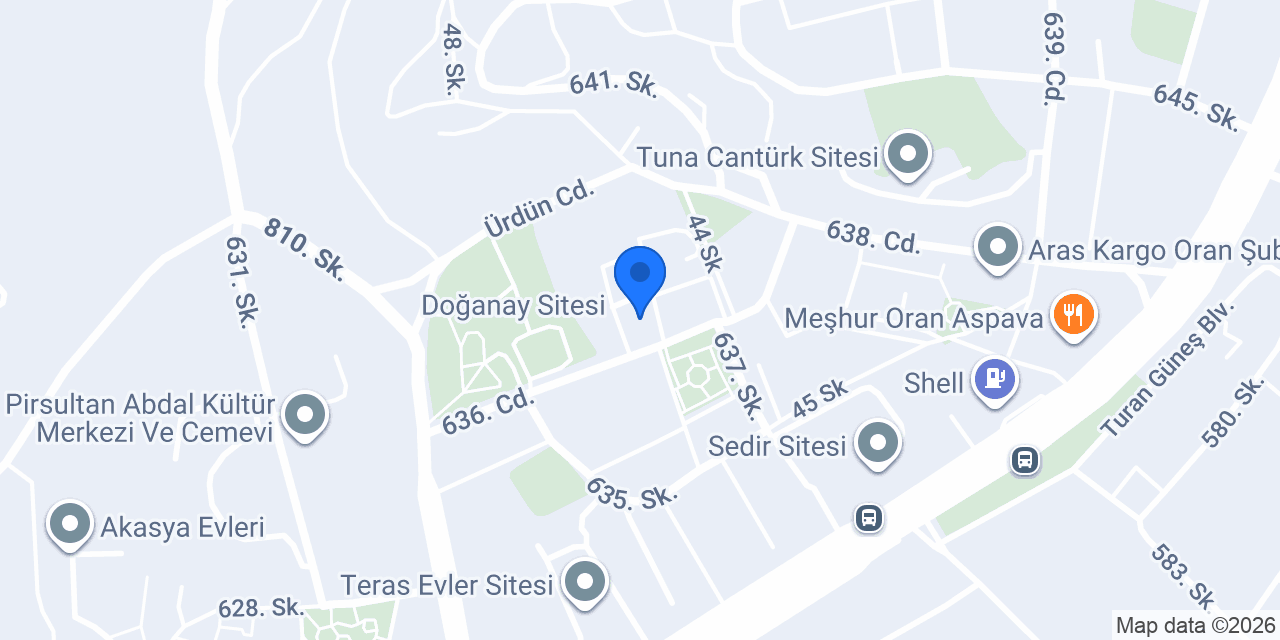 Yıldız Dil Kursu konumu