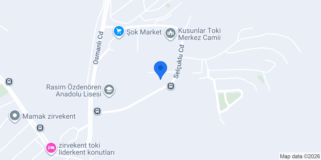Sevgi bahçesi Anaokulu konumu