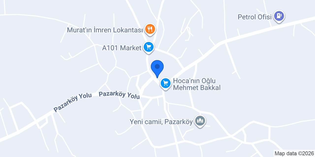 Şahinler Unlu Mamulleri konumu