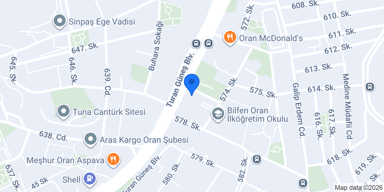 Allora Kuaför konumu