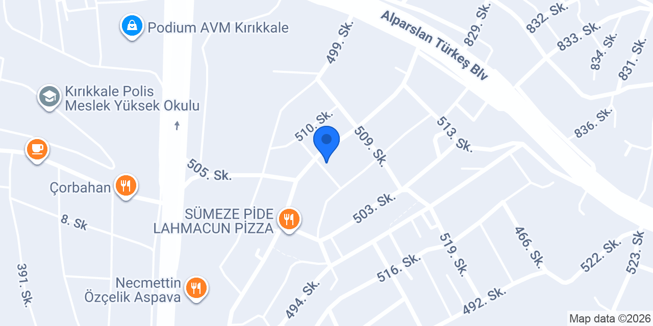Uzm. Dr. Osman DURSUN(Çocuk Doktoru) konumu