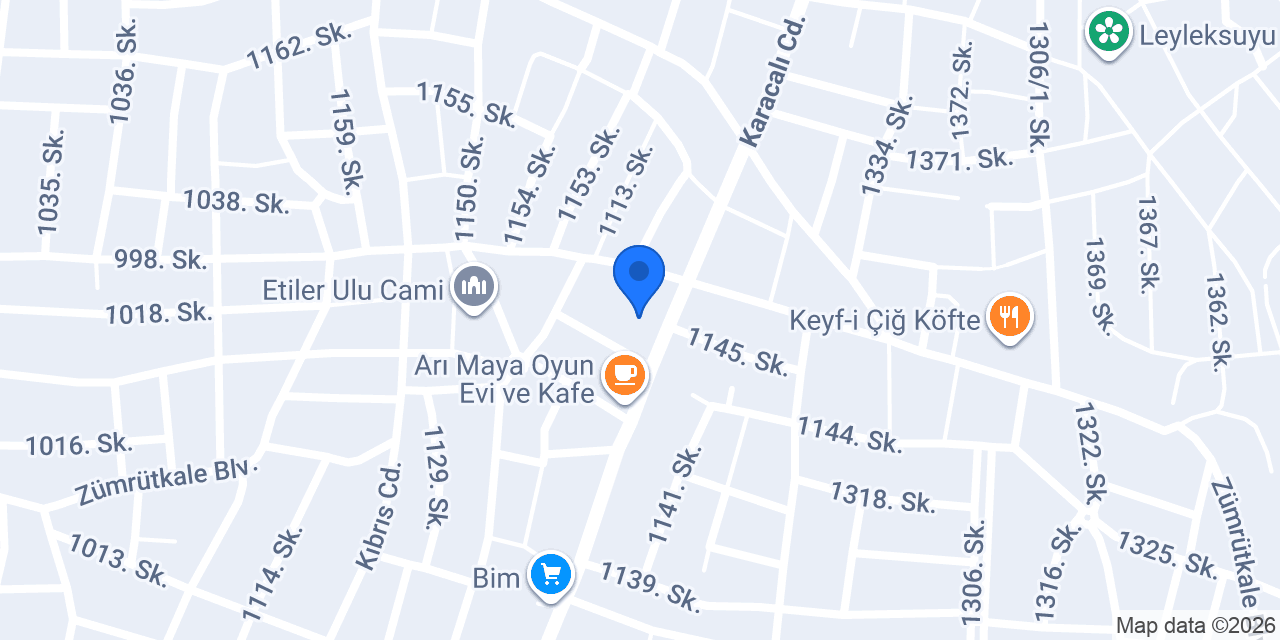 Sonsuz buket konumu