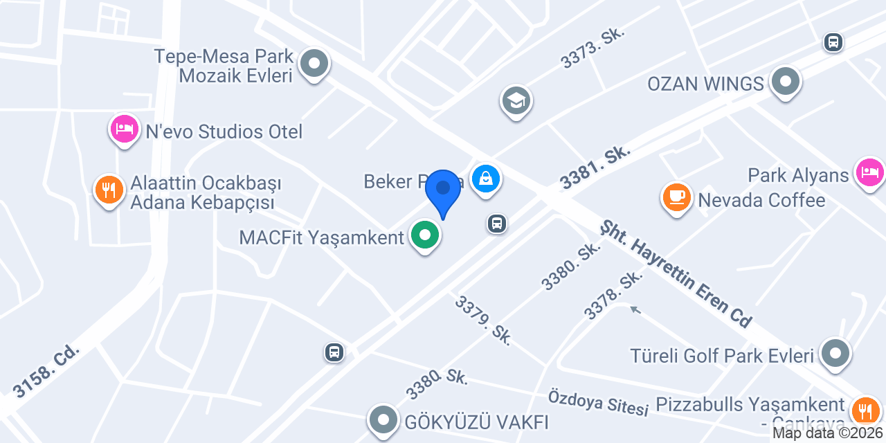 Öz Urfalım Yaşamkent konumu