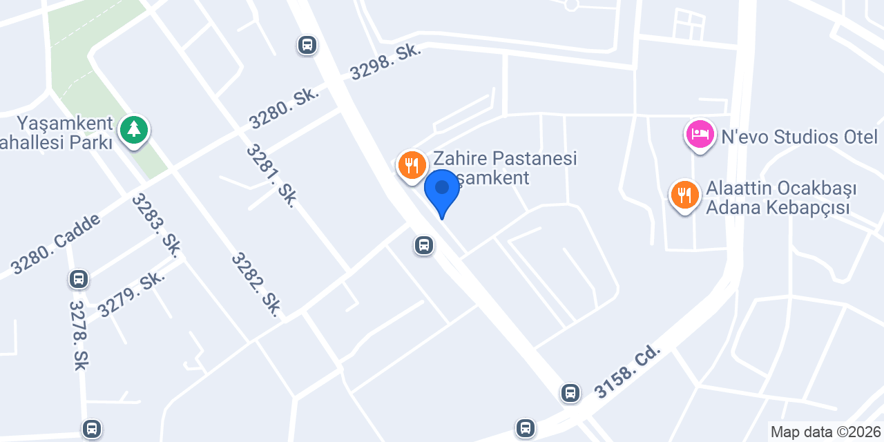 YAŞAMKENT MİNE ECZANESİ konumu