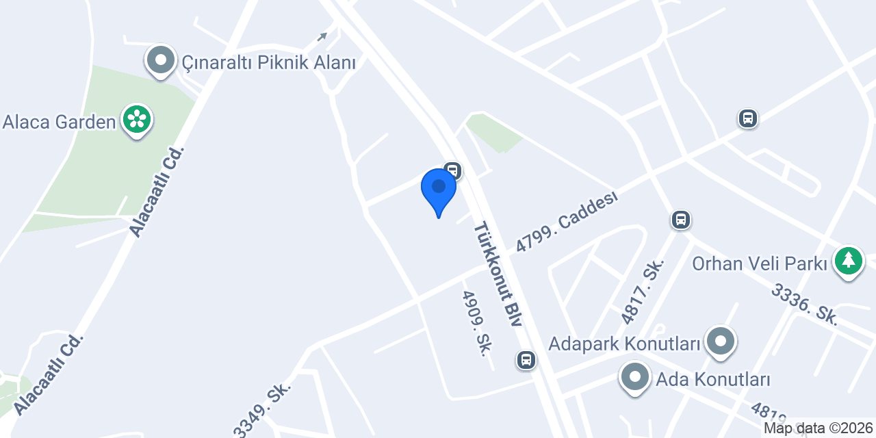 Beşgen Vip Koleji Çayyolu Şubesi konumu