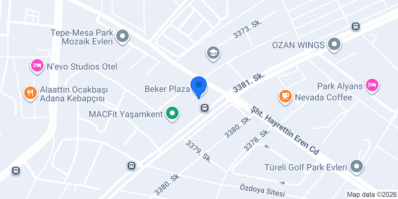 Cajun Corner Yaşamkent konumu