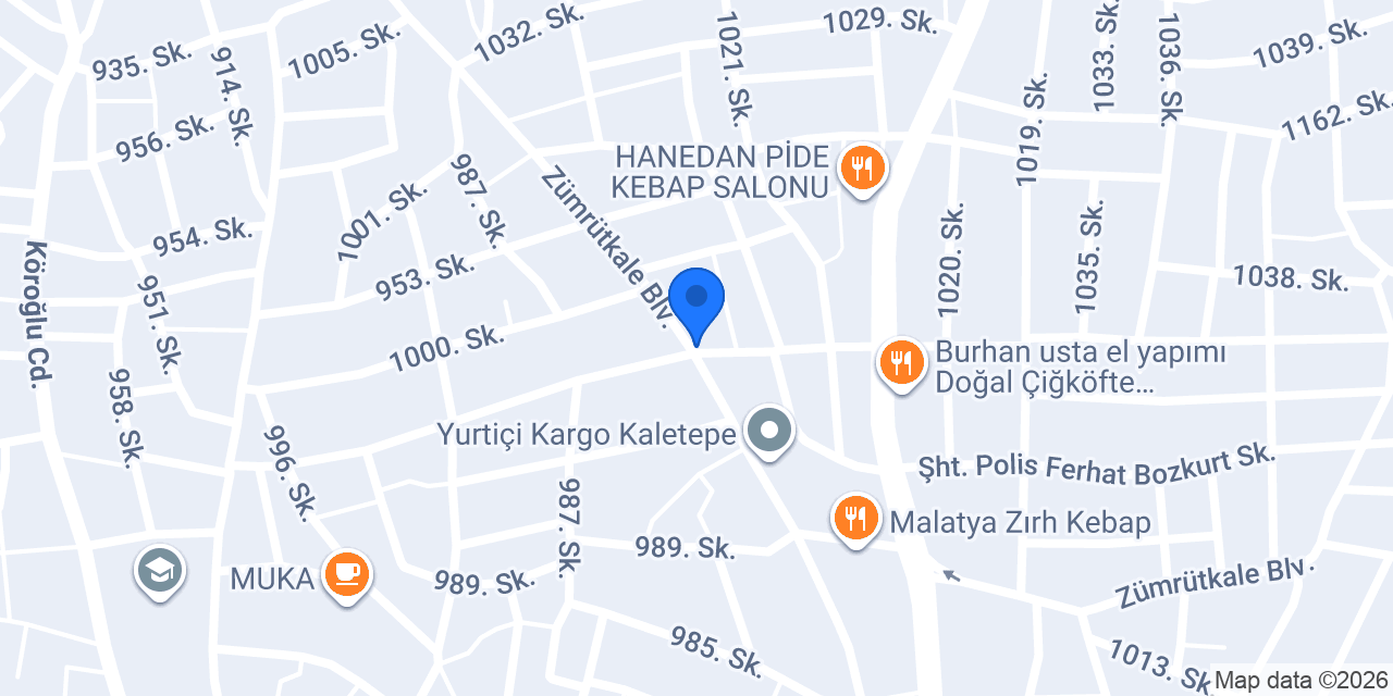 Motokale center konumu