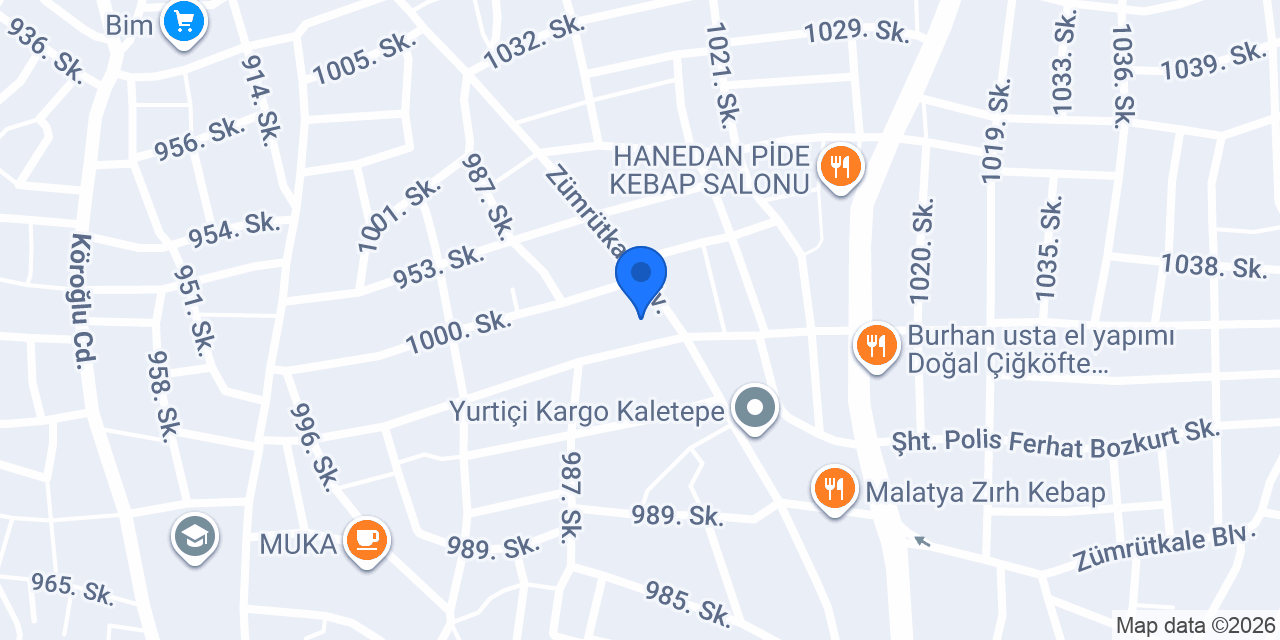 Dizayn Asansör konumu