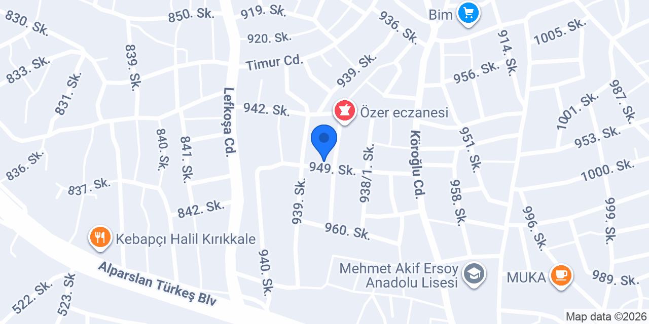 KAPLAN ECZANESİ konumu