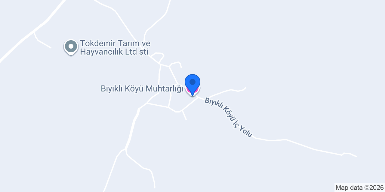 Bıyıklı Köyü Muhtarlığı konumu