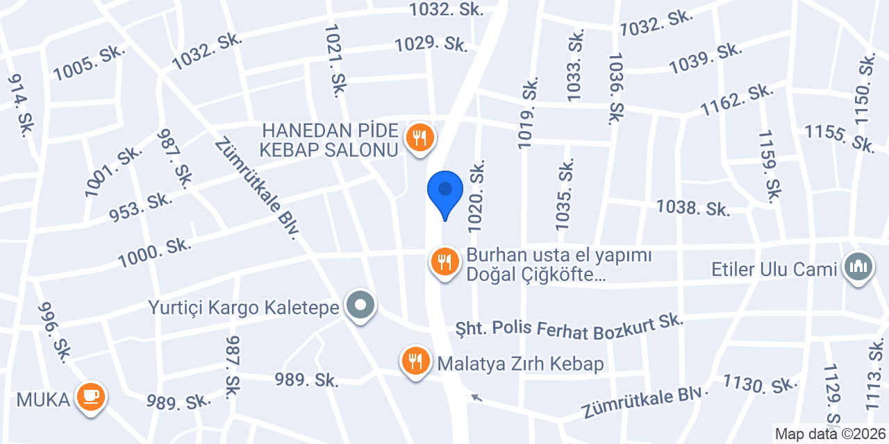 EYM GRUP İNŞAAT konumu