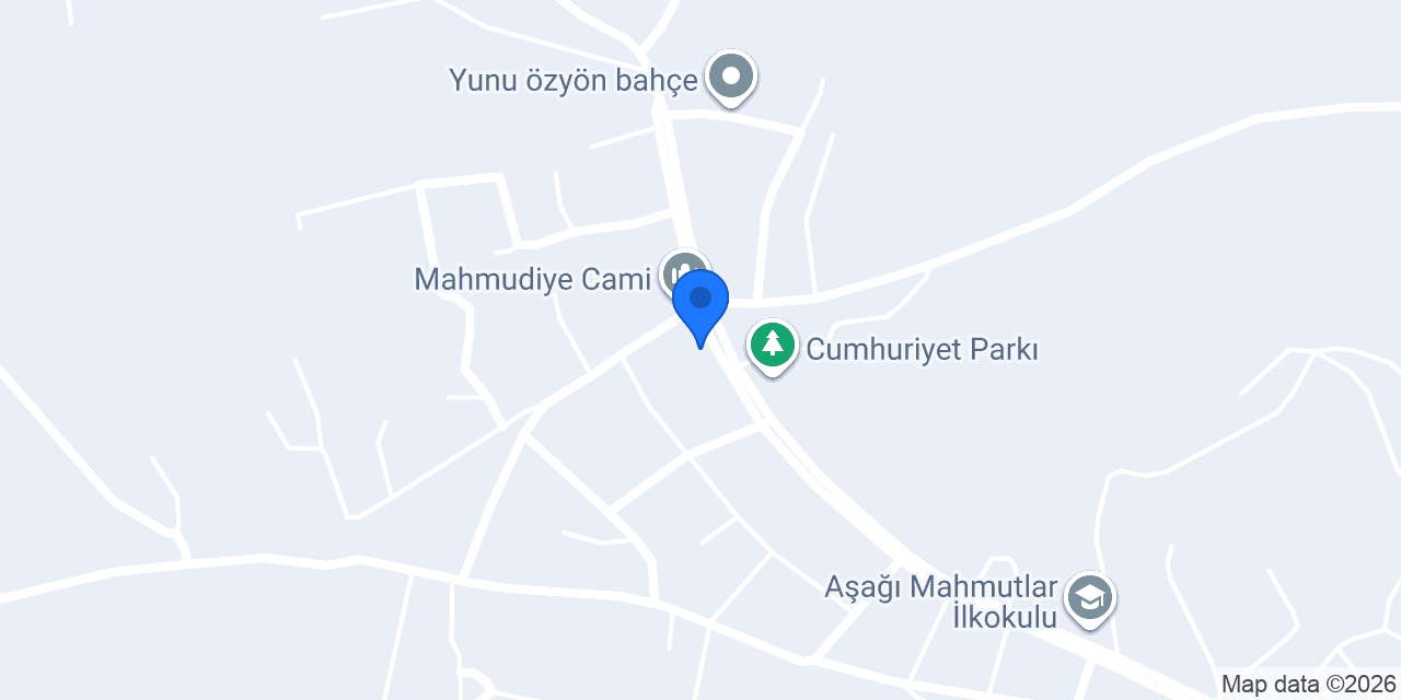 Ptt-aşağımahmutlar Şubesi konumu