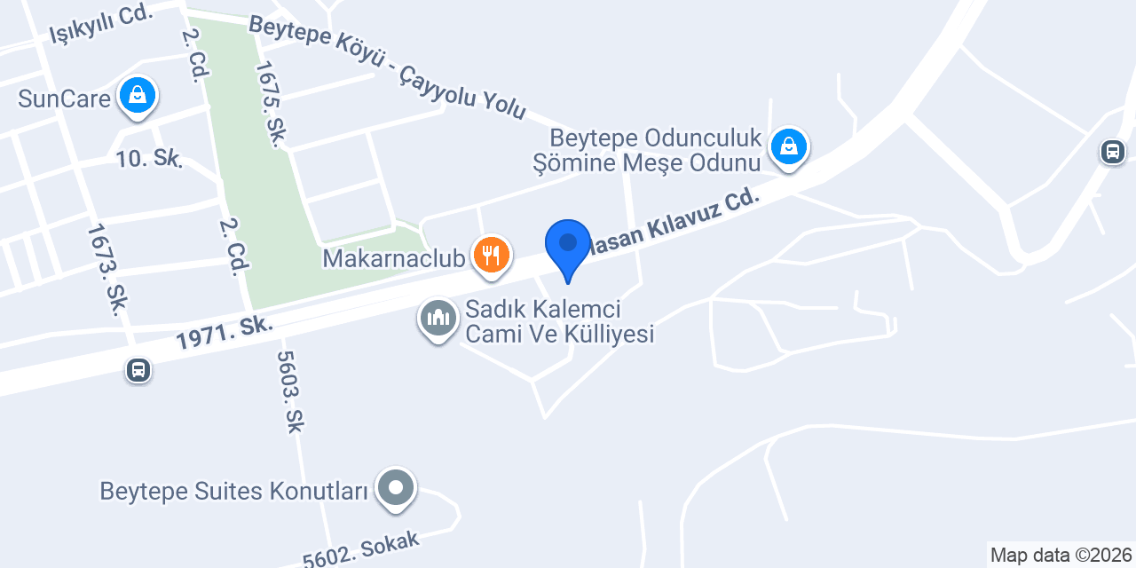 Beytepe Eczanesi konumu