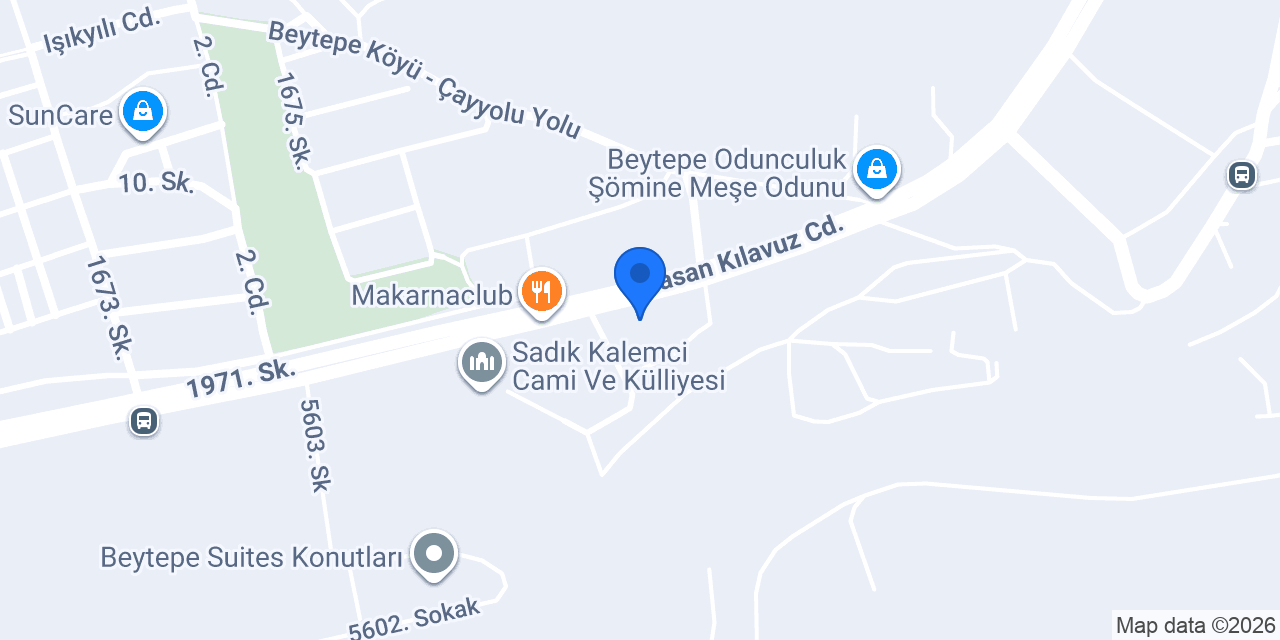 Hemşin Lokantası Beytepe konumu
