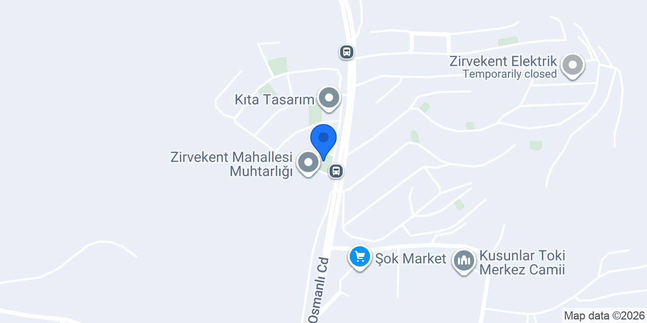 Kusunlar Toki Park konumu